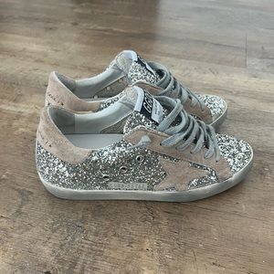 Golden Goose Glitter Superstar Sneaker